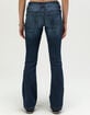 RSQ Womens Low Rise Double Button Bootcut Jeans image number 4
