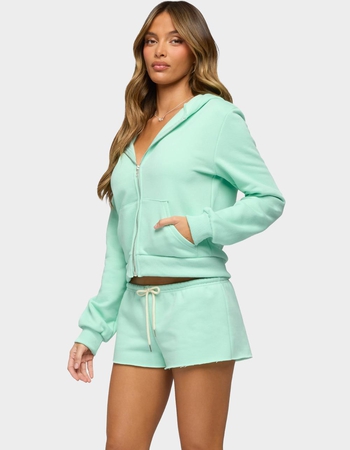EDIKTED Lynette Zip Up Hoodie Alternative Image