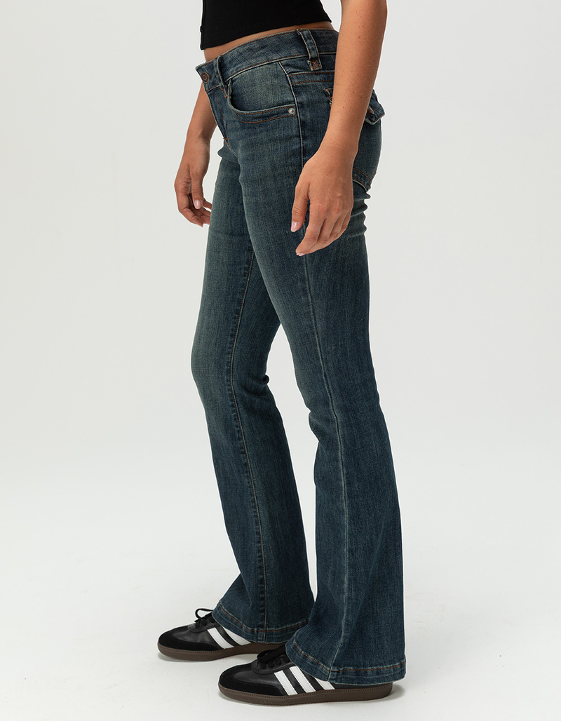 RSQ Womens Low Rise Bootcut Jeans image number 2