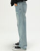 RSQ Womens Low Rise Loose Straight Jeans image number 3