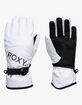 ROXY Jetty Solid Womens Snow Gloves image number 1