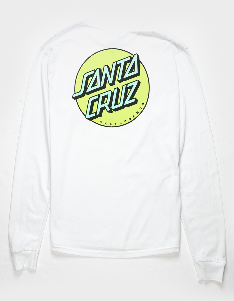 SANTA CRUZ Other Dot White Mens T-Shirt image number 0