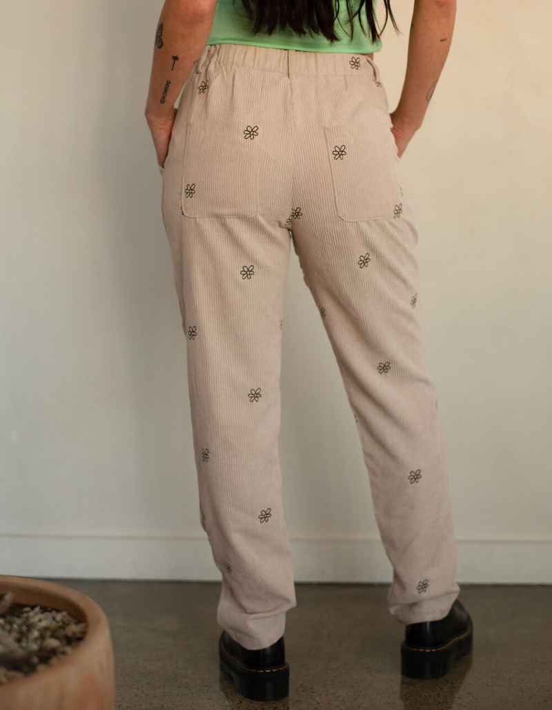 DAISY STREET Embroidered Womens Corduroy Pants image number 5