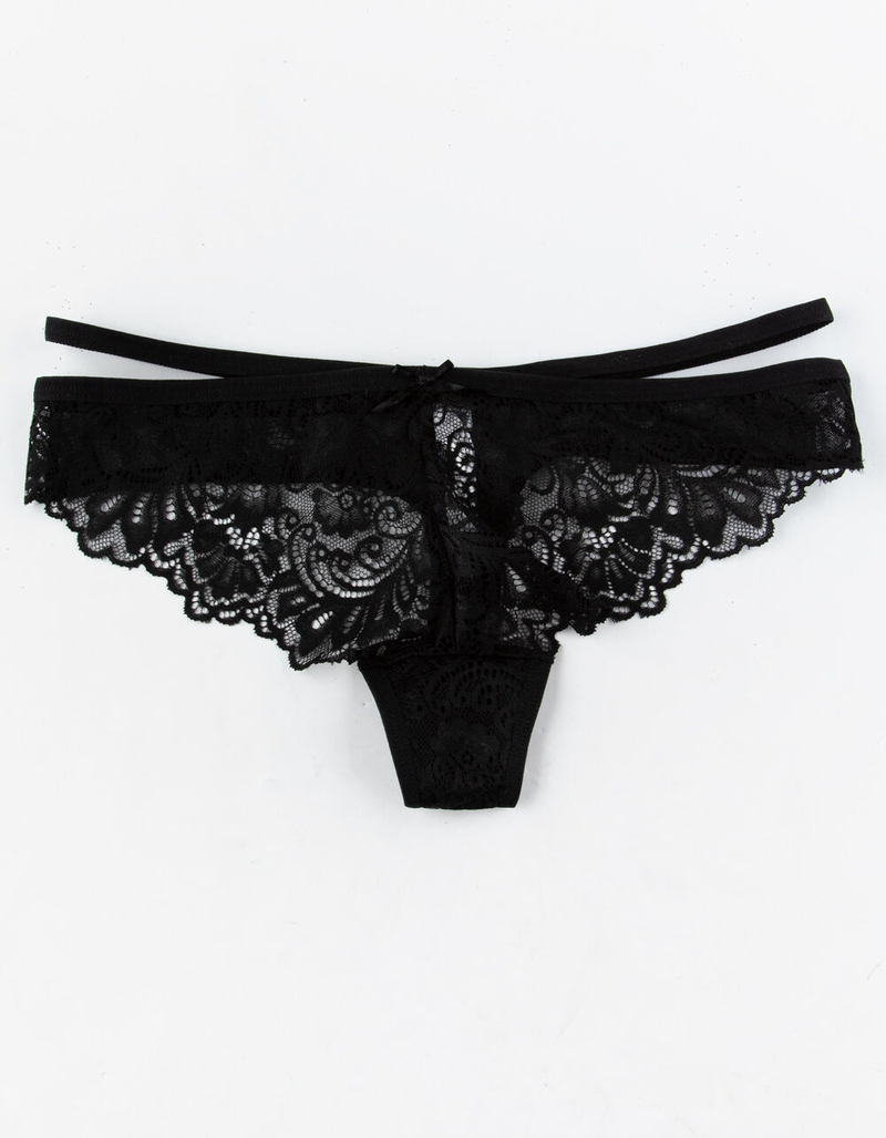 FULL TILT A Different Darling Black Thong image number 0