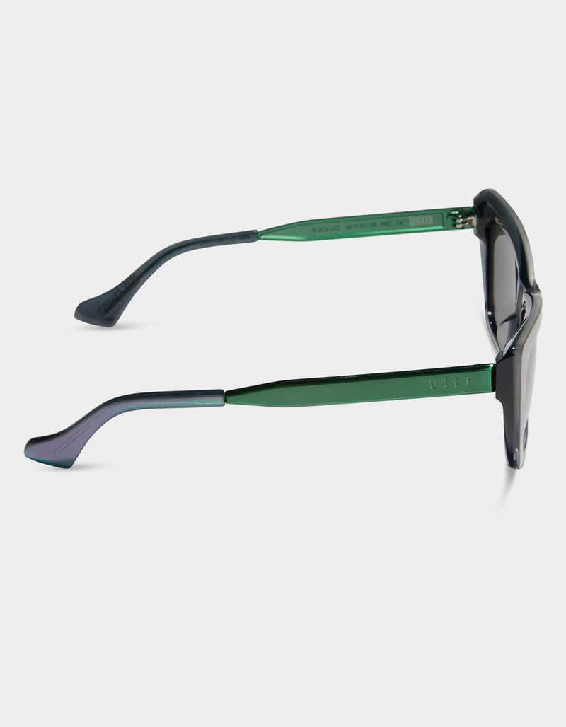DIFF EYEWEAR x Wicked Elphaba Emerald Sunglasses image number 2