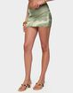 EDIKTED Kasen Printed Mesh Mini Skirt image number 2