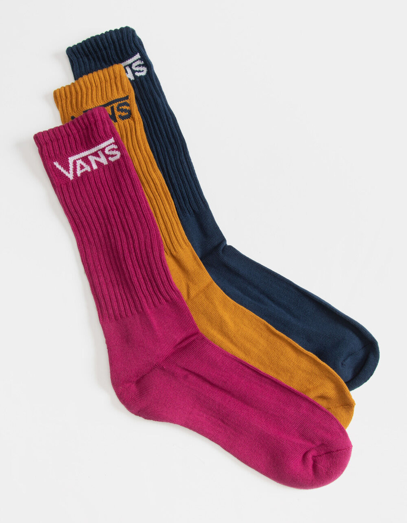 VANS Classic 3 Pack Mens Crew Socks image number 0