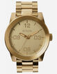 NIXON Corporal SS Gold Watch image number 1