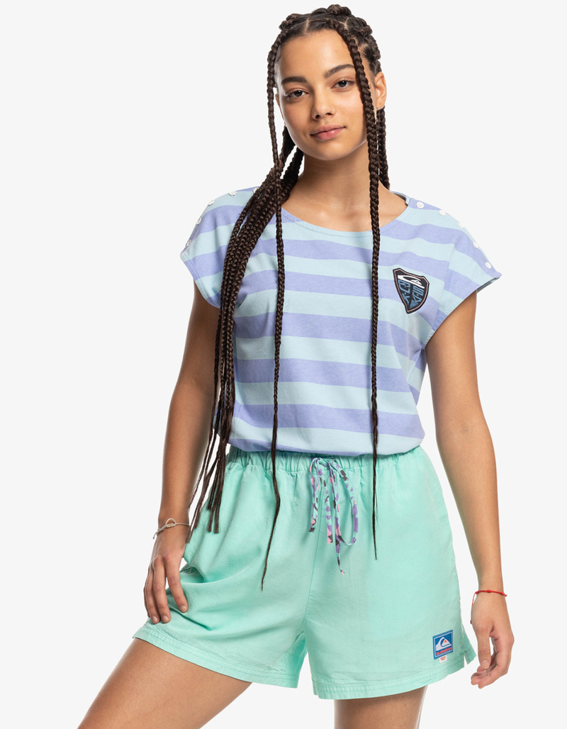 QUIKSILVER x Stranger Things Lenora Womens Volley Shorts image number 5