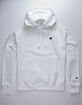CHAMPION Reverse Weave White Mens Hoodie image number 1