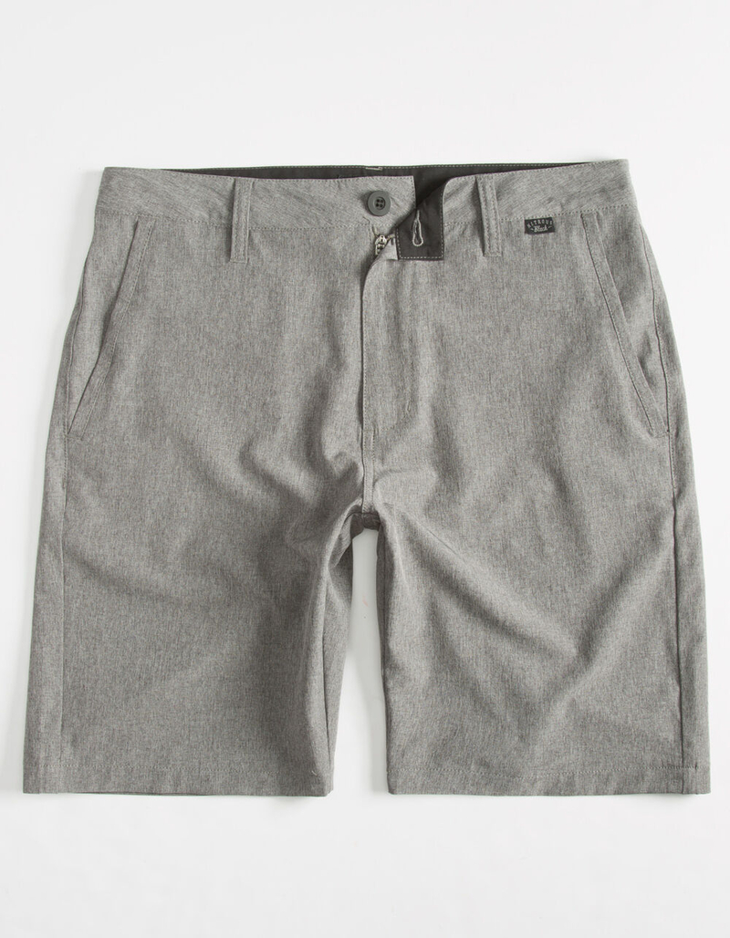 NITROUS BLACK Admiral Mens Hybrid Shorts image number 0