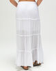 FULL TILT Tiered Womens Maxi Skirt image number 4