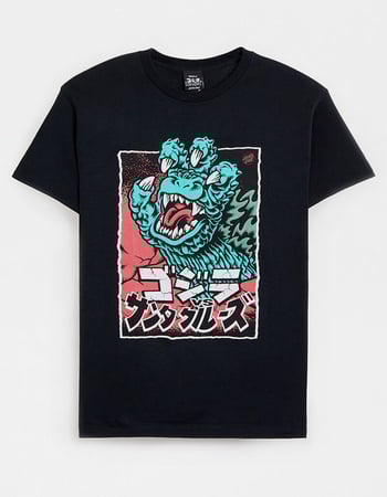 SANTA CRUZ Godzilla Hand Front Mens Tee Primary Image