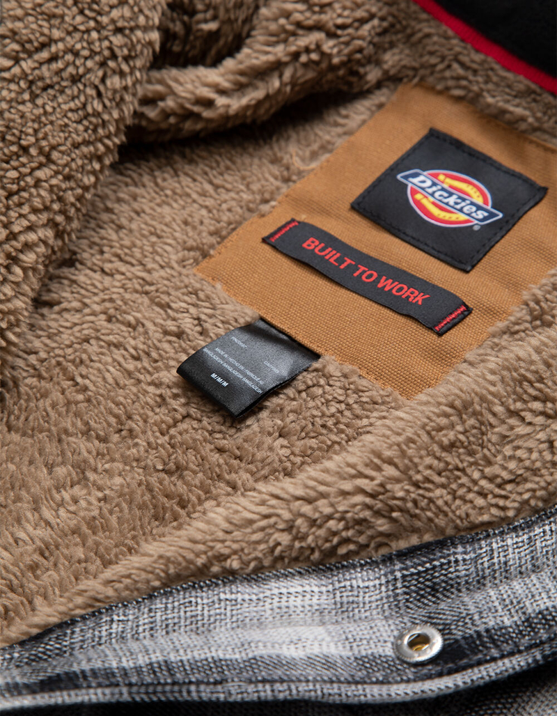 DICKIES Mens Sherpa Flannel image number 4