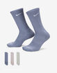 NIKE Everyday Plus Cushioned 3 Pack Crew Socks image number 1
