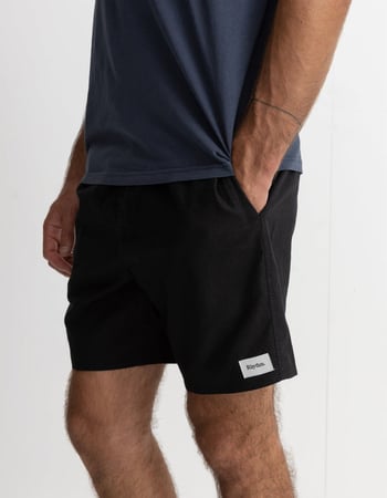 RHYTHM Classic Linen Jam Mens Shorts Alternative Image