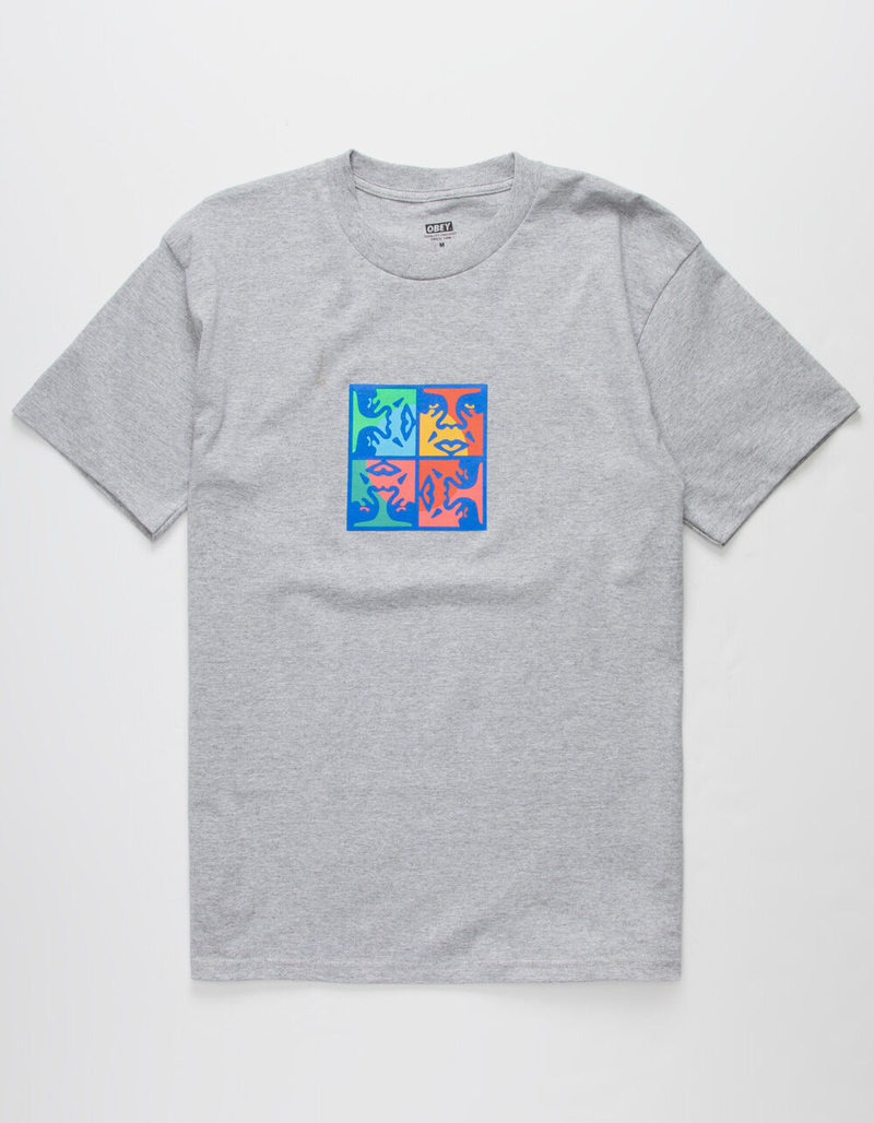OBEY Squared Up Mens T-Shirt image number 0