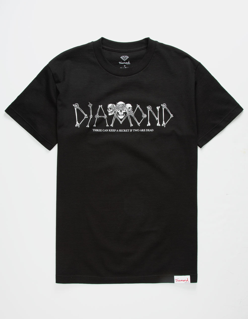 DIAMOND SUPPLY CO. Secrets Die Mens T-Shirt image number 0