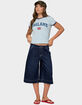 EDIKTED Letty Low Rise Denim Bermuda Shorts image number 5