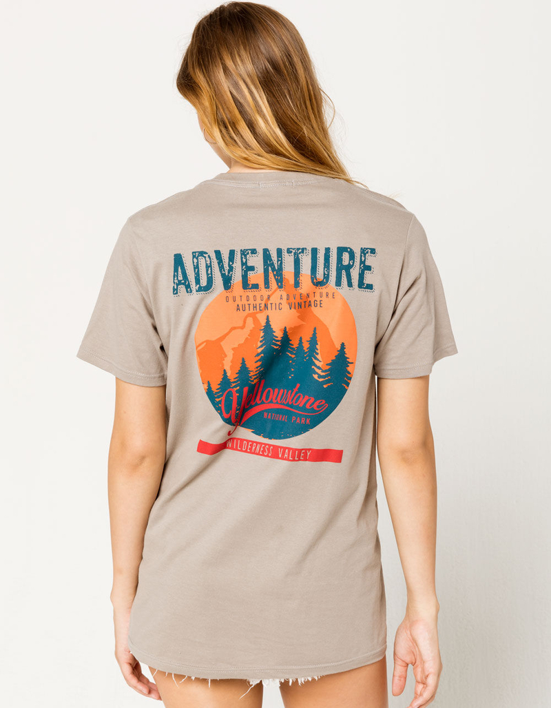 FULL TILT Yellowstone Womens Boyfriend Tee image number 0