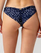 ROXY Printed Beach Classics Mini Bikini Bottoms image number 3