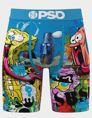 PSD SpongeBob SquarePants Mens Boxer Briefs Primary Image