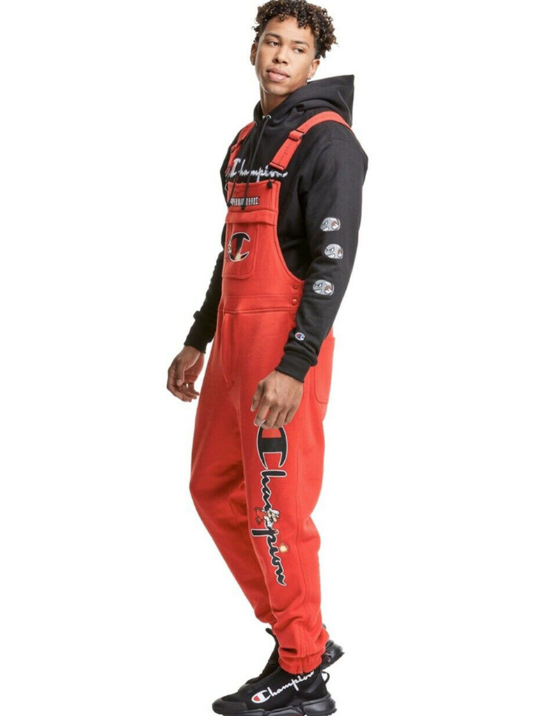 CHAMPION x Super Mario Bros. Super Fleece 3.0 Mens Overalls image number 1