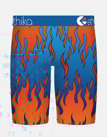 ETHIKA Burn Down Flames Staple Mens Boxer Briefs Alternative Image