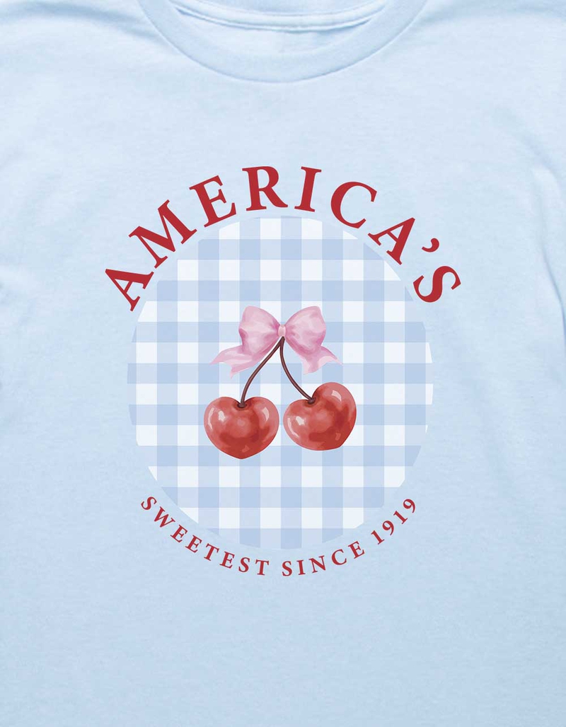 CHERRIES America's Sweetest Unisex Kids Tee image number 1