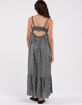 KNOW ONE CARES Ruffle Hem Maxi Dress image number 2