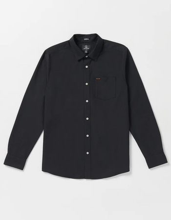 VOLCOM Veeco Oxford Mens Long Sleeve Button Up Shirt Primary Image