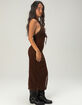 NECTAR CLOTHING Womens Halter Midi Dress image number 2