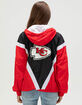 WEAR BY ERIN ANDREWS Kansas City Chiefs Womens Windbreaker Jacket image number 2
