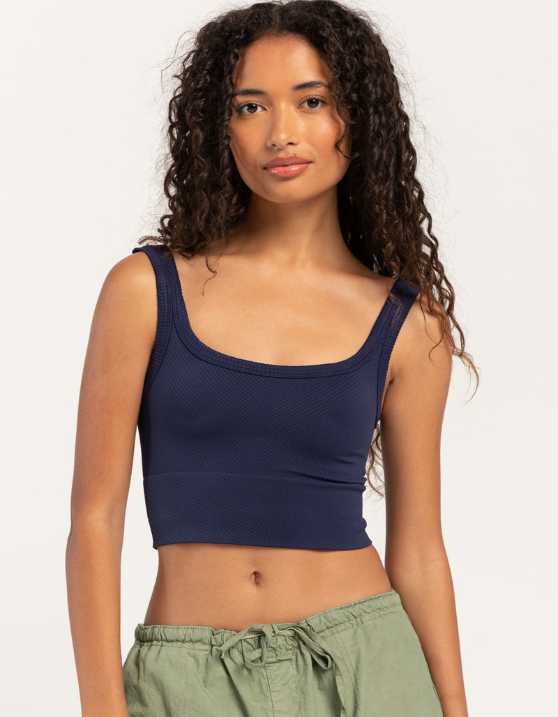 FULL TILT Seamless Chevron Womens Tank Top image number 0