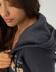 BDG Urban Outfitters Womens Tonal Applique Zip-Up Hoodie image number 3