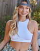 SKY & SPARROW High Neck Bralette image number 1