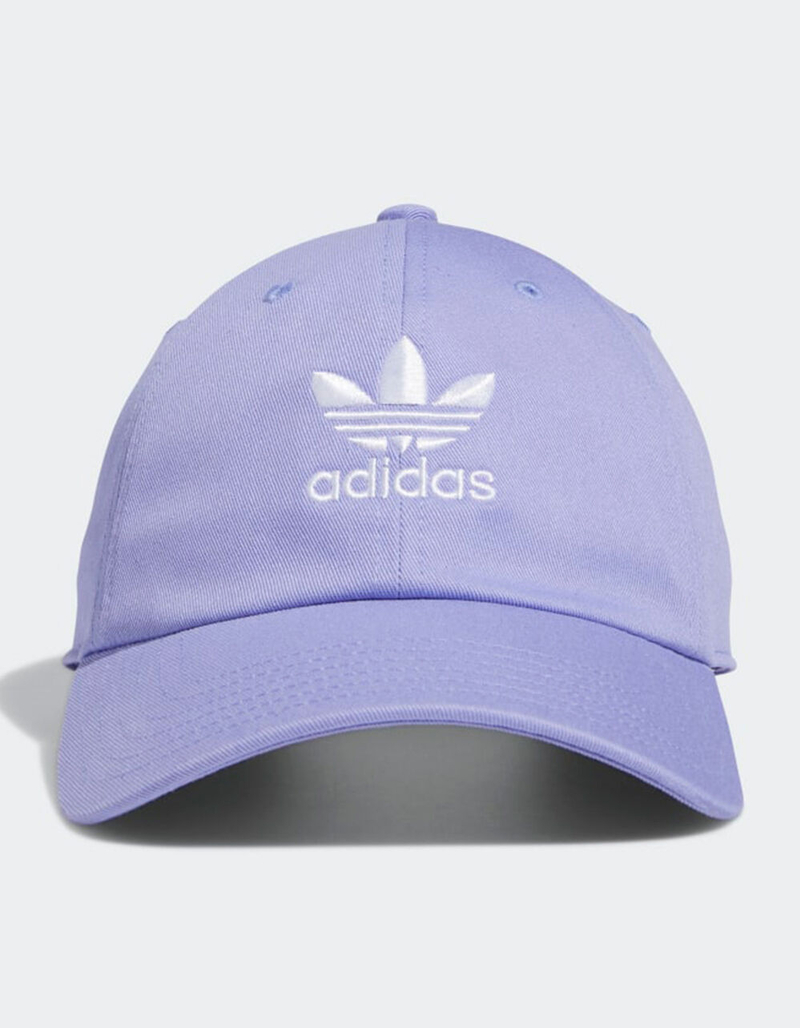 ADIDAS Originals Relaxed Mens Purple Strapback Hat image number 1