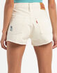 LEVI'S 501 Give Me Butterflies Womens Denim Shorts image number 4