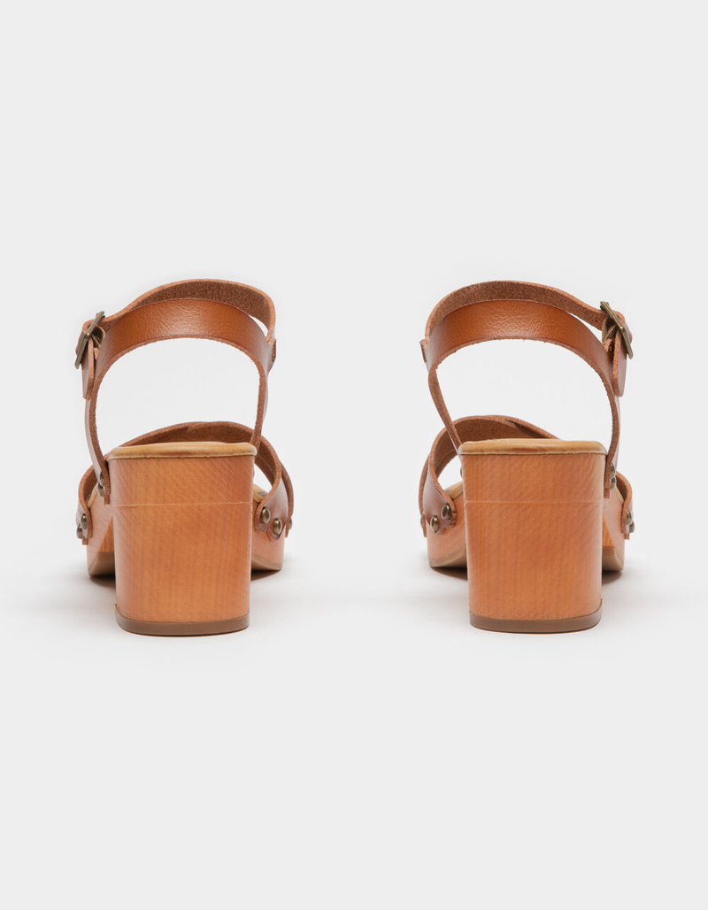 MIA Susan Womens Wooden Clog Sandals image number 3