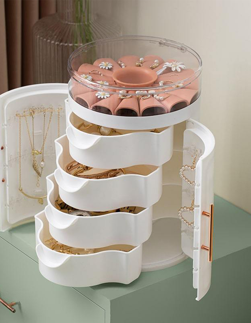 MULTITASKY Multi-Layered Jewelry Organizer Tower image number 2