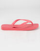 HAVAIANAS Top Womens Pink Sandals image number 3