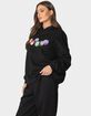 EDIKTED Billiard Oversized Hoodie image number 3