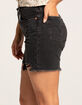 LEVI'S 501 High Rise Mid-Thigh Womens Denim Shorts - Night Ruin image number 3
