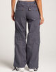 RSQ Womens Low Rise Overdye Cargo Zipper Pants image number 4