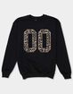 LEOPARD Double Zero Kids Unisex Crewneck Sweatshirt image number 1