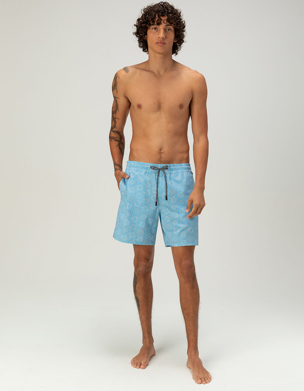 SALTY CREW Shoreline Mens Swim Trunks - BLUE | Tillys