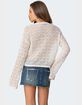 EDIKTED Open Knit Sweater image number 3