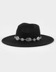 Jessa Concho Flat Brim Womens Cowboy Hat image number 1
