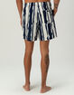 RSQ Mens Seersucker 6.5" Swim Trunks image number 6