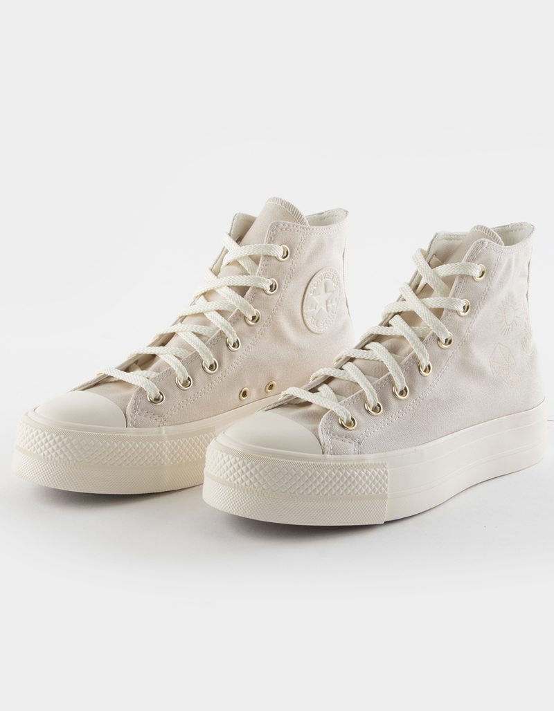 CONVERSE Chuck Taylor All Star Lift Platform Golden Elements Womens Shoes image number 0